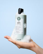 Maria Nila True Soft Shampoo, åben, så produktet kan ses