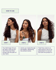 Sådan bruger du Maria Nila True Soft Argan Oil