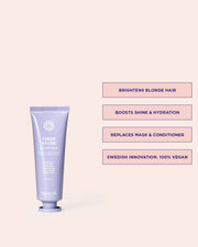 Maria Nila Sheer Silver Booster Masque, produktets fordele