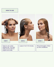 How to use Maria Nila Head & Hair Heal Masque