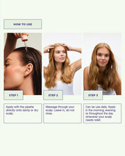Sådan bruger du Maria Nila Head & Hair Heal Soothing Serum