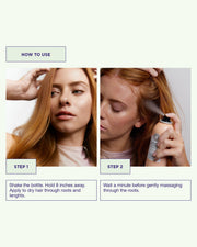 Sådan bruger du Maria Nila Soothing Dry Shampoo