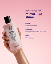 Sådan bruger du Maria Nila Mirror Gloss Conditioner