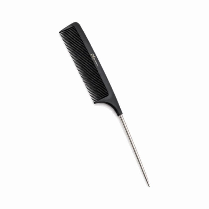 Sort spidskam fra Princess Beauty med metalspids